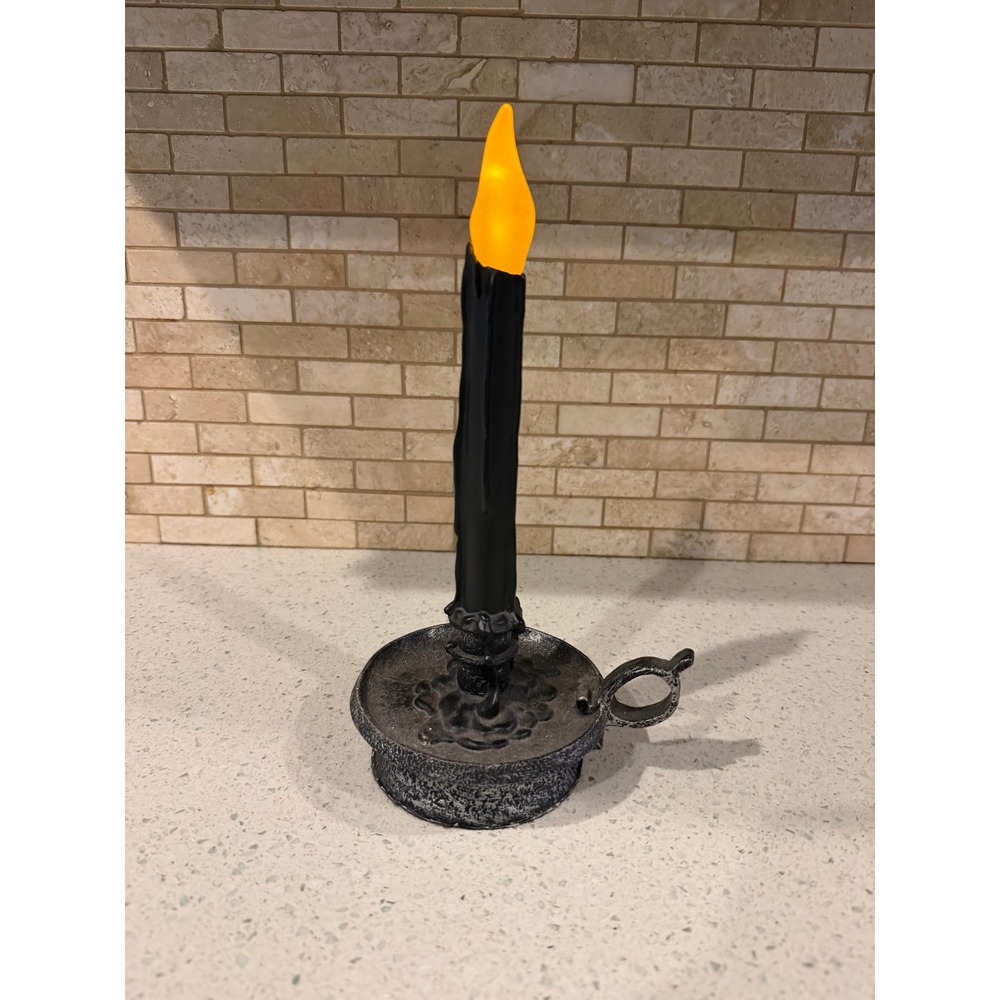 LED Halloween Candles 11" Tall Twinkle Static Light Settings